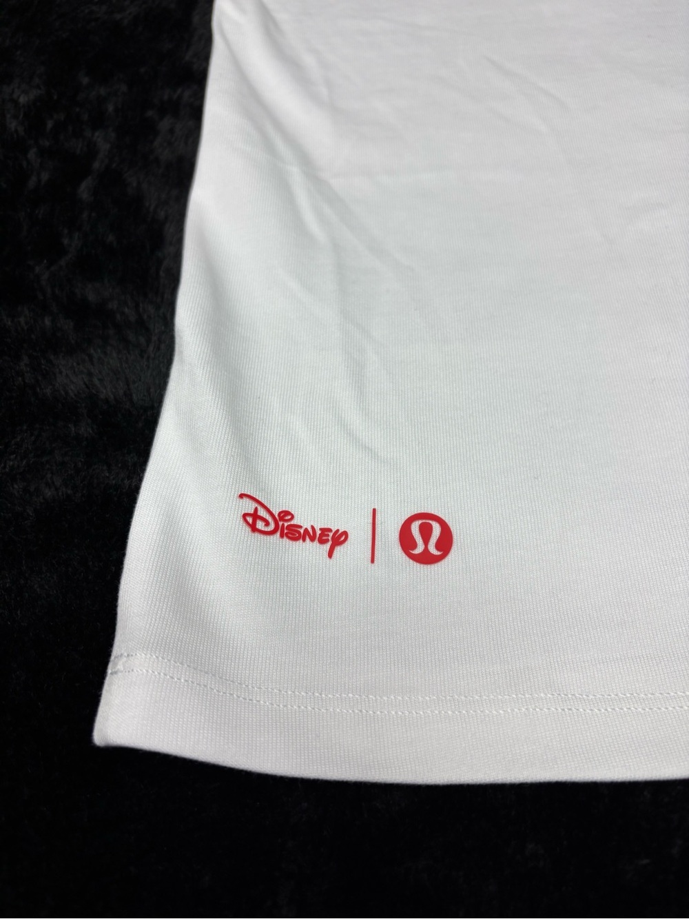 Lululemon x Disney White Graphic Crew Neck T-Shirt - Picture 5 of 6